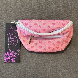 NWT Rebel Athletic Pink Glitter Fanny Pack or Bum Bag